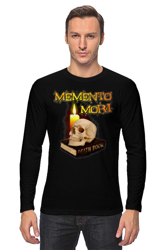 Printio Лонгслив Memento mori. помни о смерти.