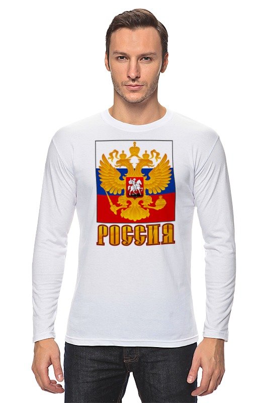 Printio Лонгслив Россия герб