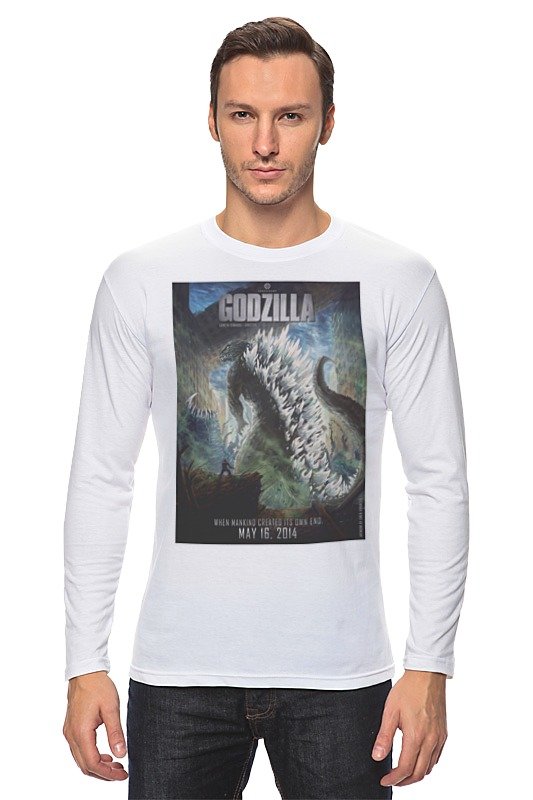 Printio Лонгслив Godzilla / годзилла