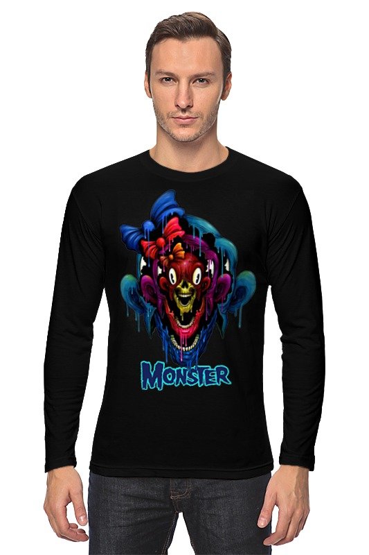 Printio Лонгслив Monster