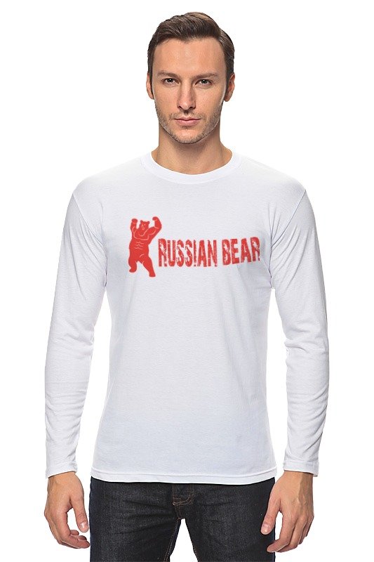 Printio Лонгслив Russian bear