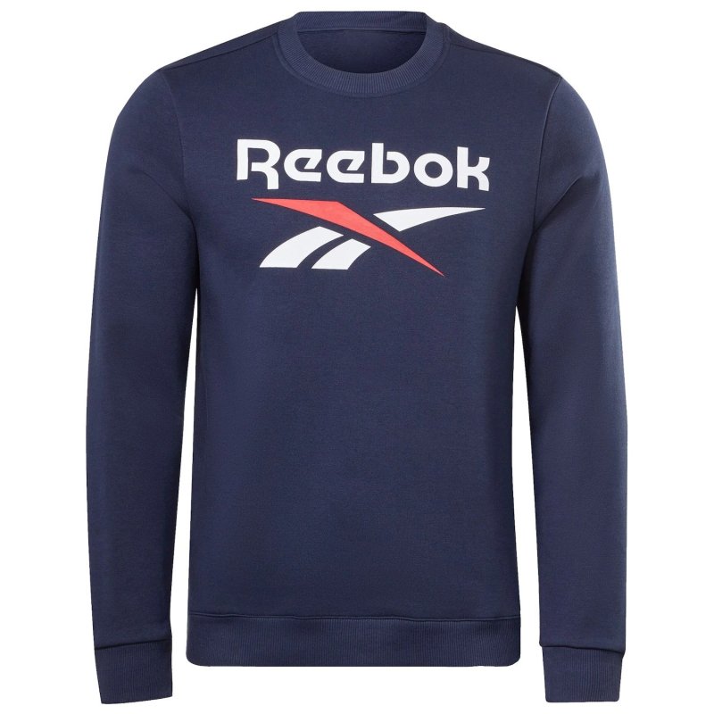 Толстовка REEBOK REEBOK IDENTITY FLEECE STACKED LOGO CREW