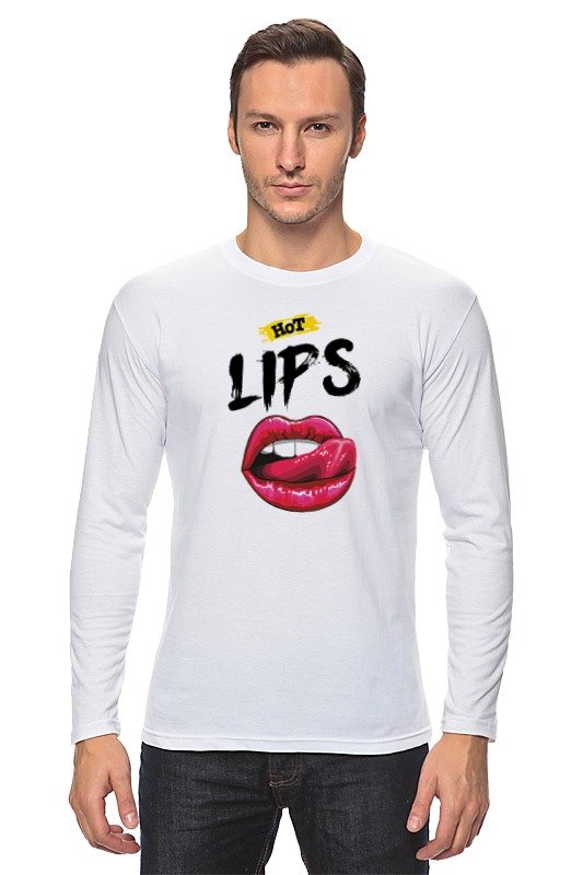 Printio Лонгслив Hot lips