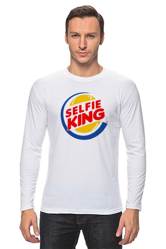 Printio Лонгслив Король селфи (selfie king)