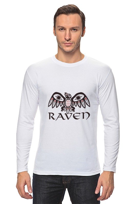 Printio Лонгслив Raven brand